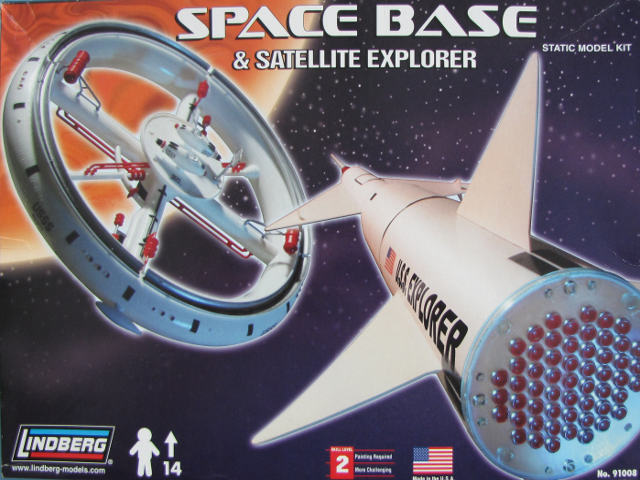 Lindberg - Space Base + Satellite Explorer