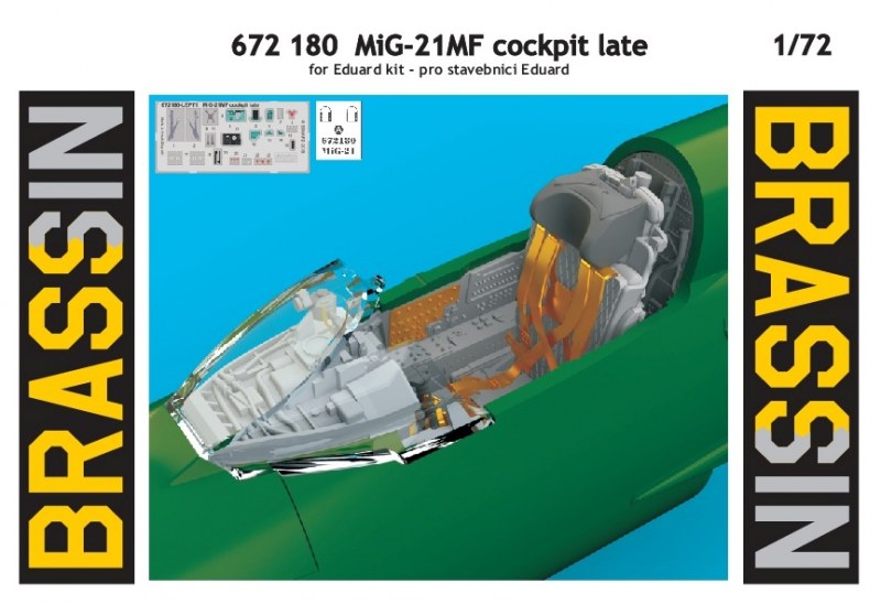 Eduard Brassin - MiG-21MF Interceptor cockpit late