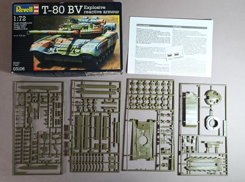 Revell - T-80BV Explosive reactive armour