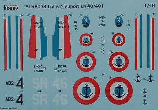 Special Hobby - Loire Nieuport LN40/401