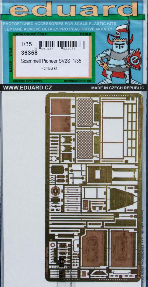 Eduard Ätzteile - Scammel Pioneer SV2S