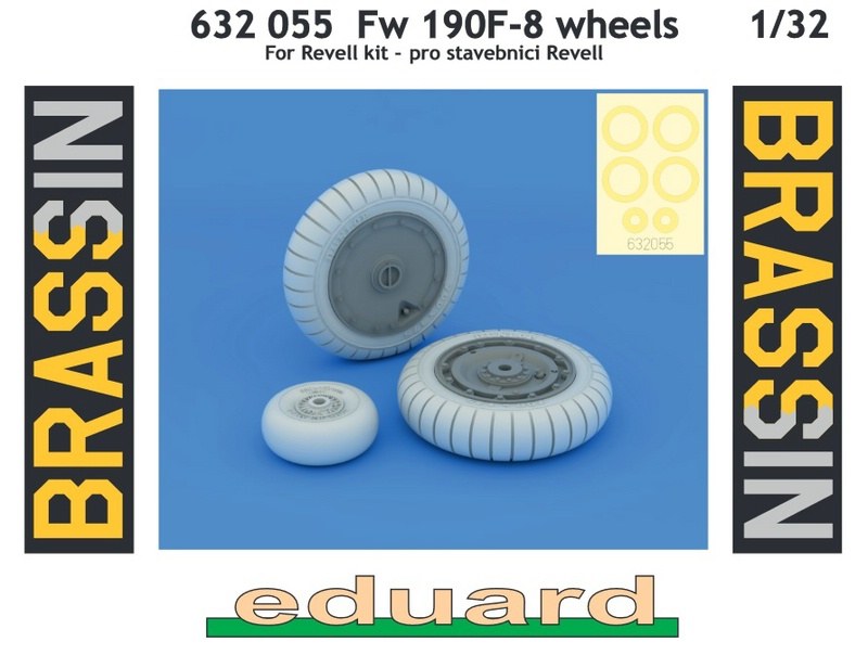 Eduard Brassin - Fw 190F-8 wheels