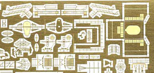 White Ensign Models - Ätzteileset für die Baltimore-Klasse von Trumpeter