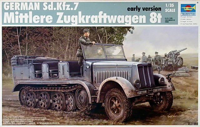 Trumpeter - German Sd.Kfz.7 Mittlerer Zugkraftwagen 8t