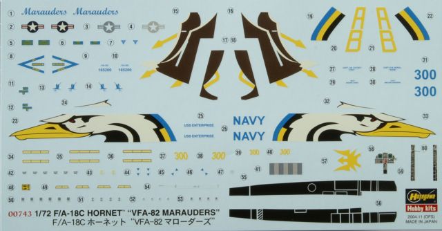 Hasegawa - F/A-18C Hornet