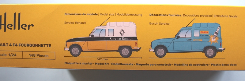 Die möglichen Decalvarianten