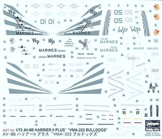 Hasegawa - AV-8B Harrier II Plus