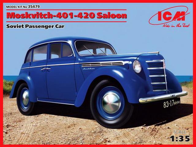 ICM - Moskvitch-401-420 Saloon - Soviet Passenger Car