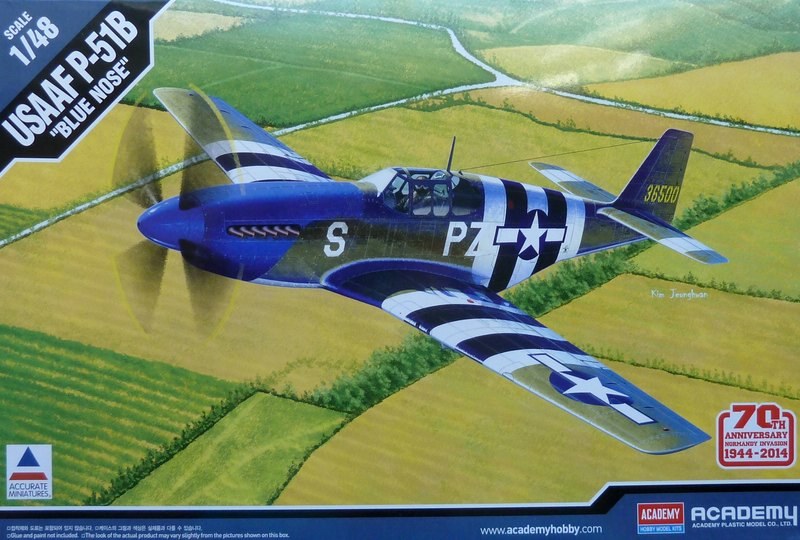 Academy - USAAF P-51B Mustang 