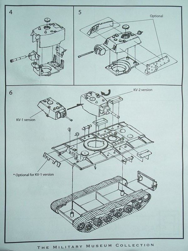 Pegasus Hobbies - KV-1 (M1940) & KV-2 Soviet Heavy Tanks 