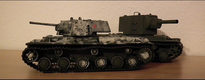 Pegasus Hobbies - KV-1 (M1940) & KV-2 Soviet Heavy Tanks 