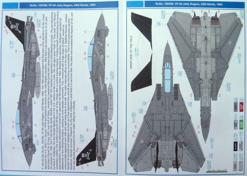 Eduard - Eduard Decals F-14A