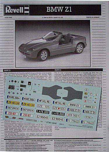 Revell - BMW Z1