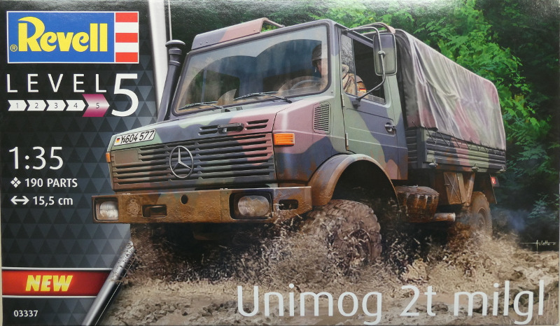 Revell - Unimog 2t mil gl