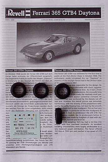 Revell - Ferrari 365 GTB4 Daytona