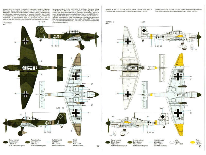 Special Hobby - Junkers Ju 87 D-5/N Night Attack Stukas