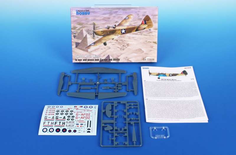 Special Hobby - DH.94 Moth Minor "In war and peace over Europe and Africa"
