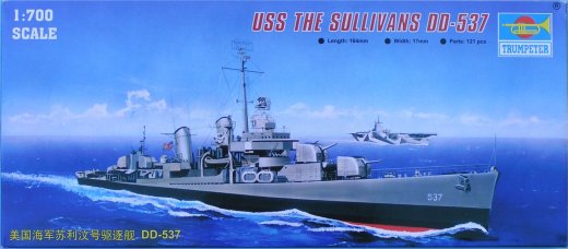 Trumpeter - USS The Sullivans DD-537