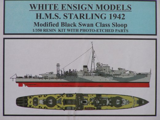 White Ensign Models - HMS Starling U66