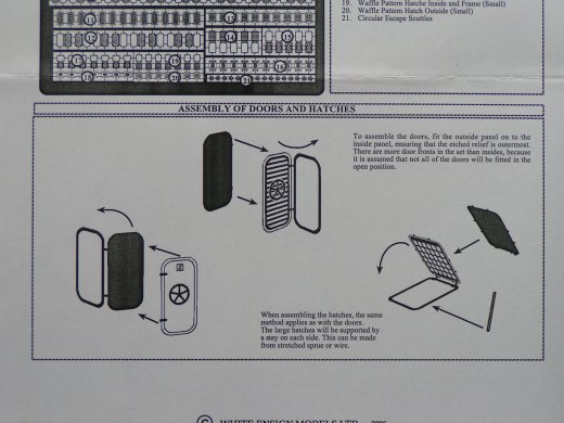 White Ensign Models - USN Doors and Hatches