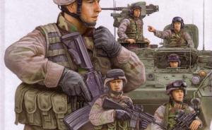 Modern U.S. Army Armor Crewman & Infantry