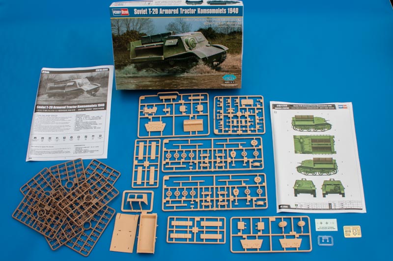 HobbyBoss - Soviet T-20 Armored Tractor Komsomolets 1940