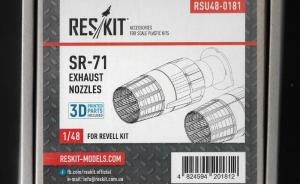 Detailset: SR-71 Exhaust Nozzles