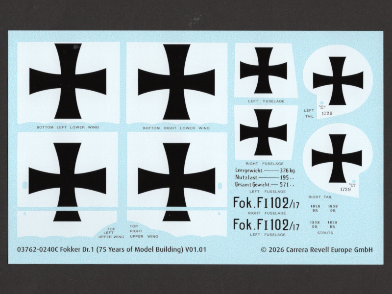 Revell - Fokker Triplane DR.1