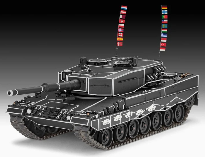 Das zusammengebaute und lackierte Modell (Foto: Revell).