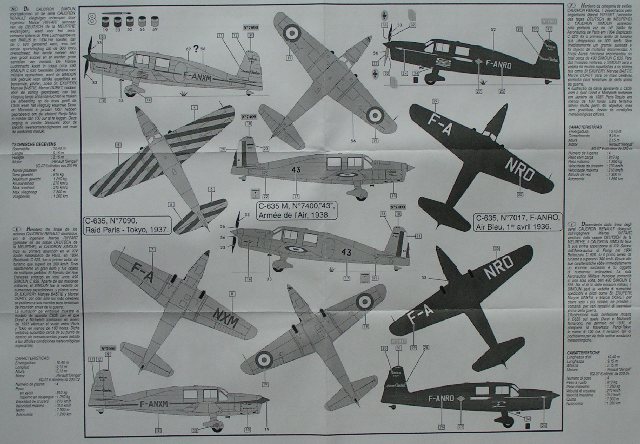 Heller - Caudron C-635 Simoun