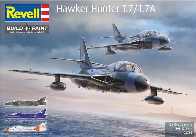 Revell - Hawker Hunter T.7/T.7A