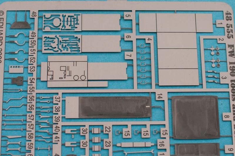 Eduard Ätzteile - Fw 190A/F tools & boxes