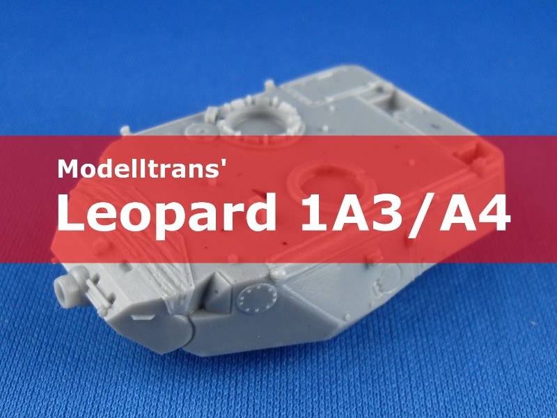 Modelltrans - Leopard 1A3/A4