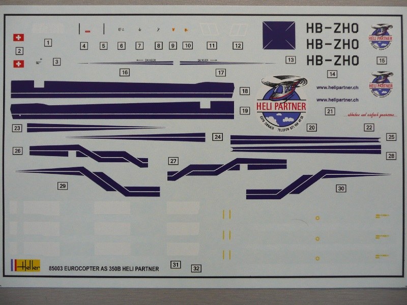 Heller - AS 350 Ecureuil HELI PARTNER