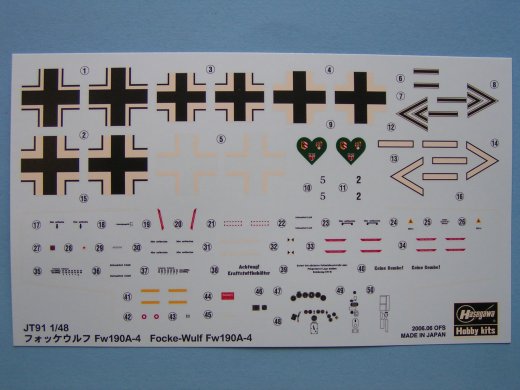 Hasegawa - Focke Fulf Fw 190 A-4