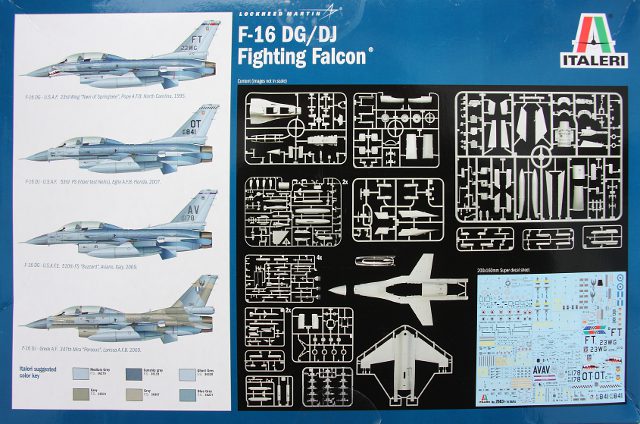 Italeri - F-16 DG/DJ Fighting Falcon