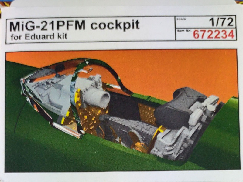 Eduard Brassin - MiG-21PFM cockpit