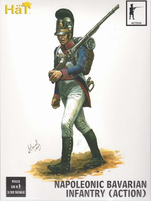 HäT - Napoleonic Bavarian Infantry (Action)
