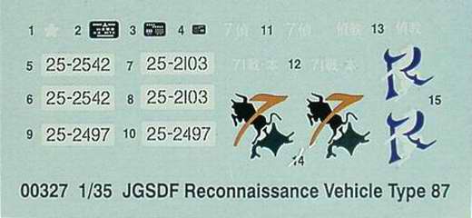 Trumpeter - JGSDF Type 87 Recon Vehicle