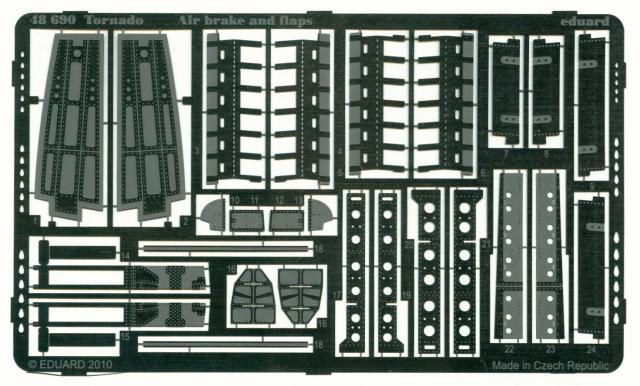 Eduard Ätzteile - Tornado Air brake and flaps