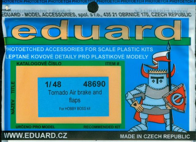 Eduard Ätzteile - Tornado Air brake and flaps