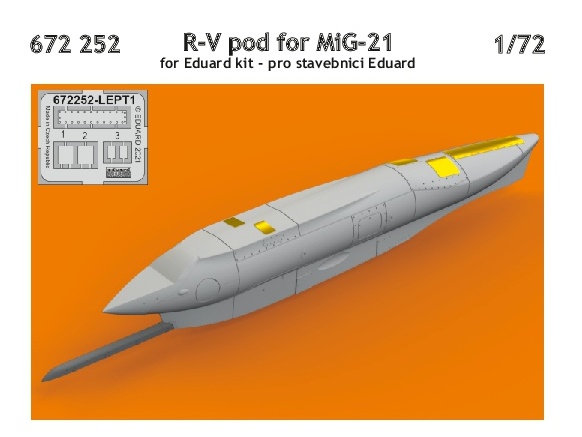 Eduard Brassin - R-V pod for MiG-21