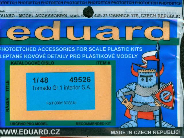 Eduard Ätzteile - Tornado Gr.1 interior S.A.