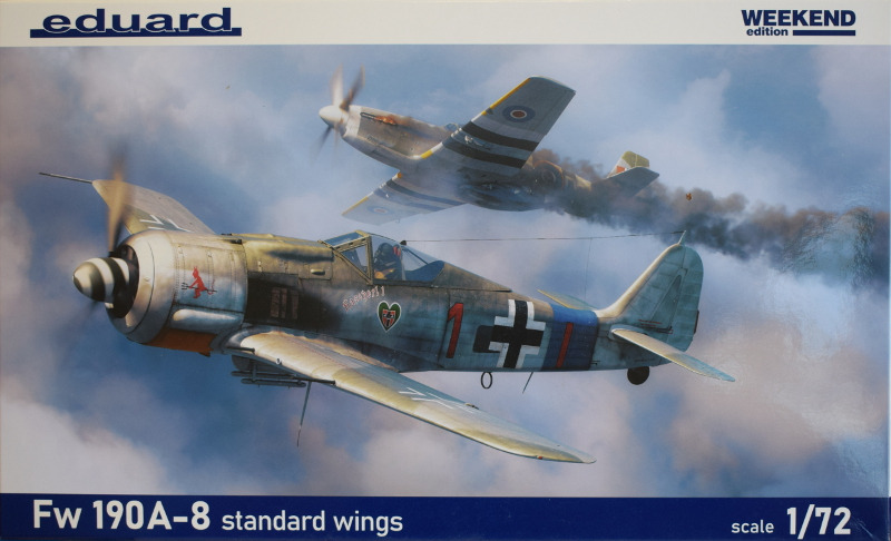 Eduard Bausätze - Fw 190 A-8 standard wings