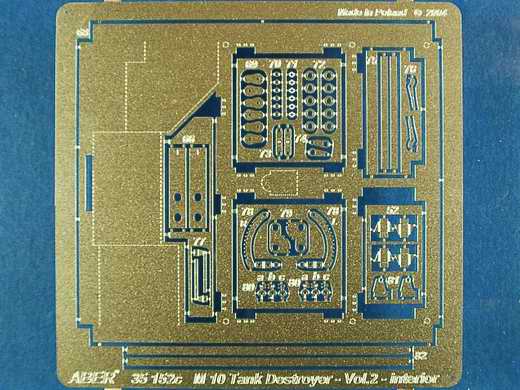 Aber - US Tank Destroyer M-10 / Vol. 2 INTERIOR