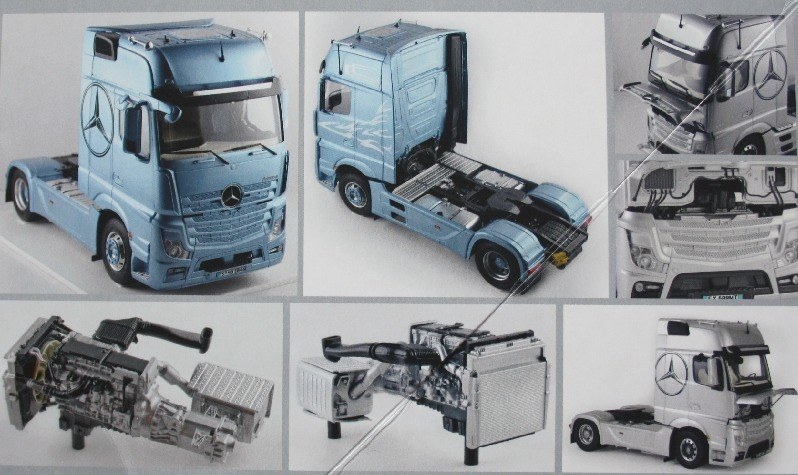 ITALERI - Mercedes Benz Actros MP4 Gigaspace