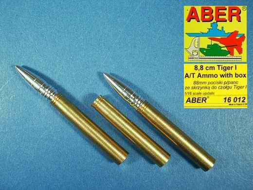 Aber - 8,8cm Tiger I A/T Ammo with box