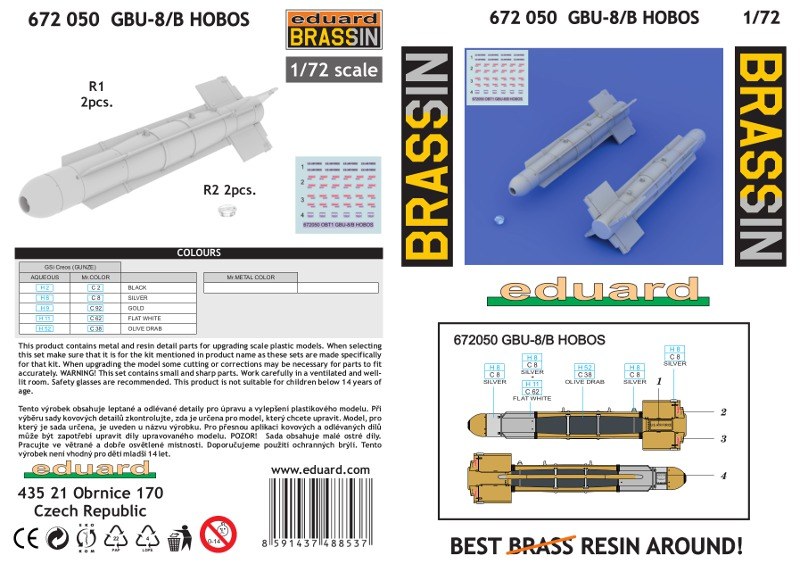 Eduard Brassin - GBU-8/B Hobos