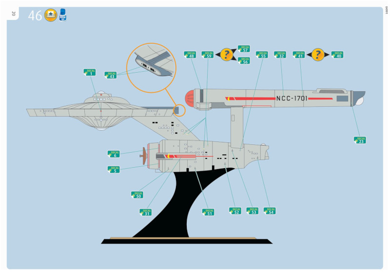 Revell - U.S.S. Enterprise NCC-1701 TOS