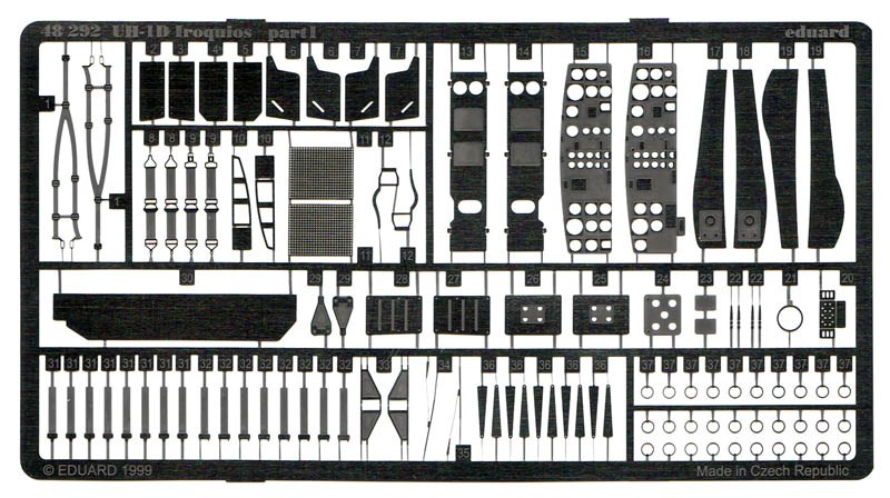 Eduard Ätzteile - UH-1D